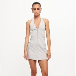Lioness Girl Next Door Halter Mini Dress, XS